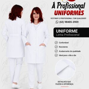 jaleco clinico feminino